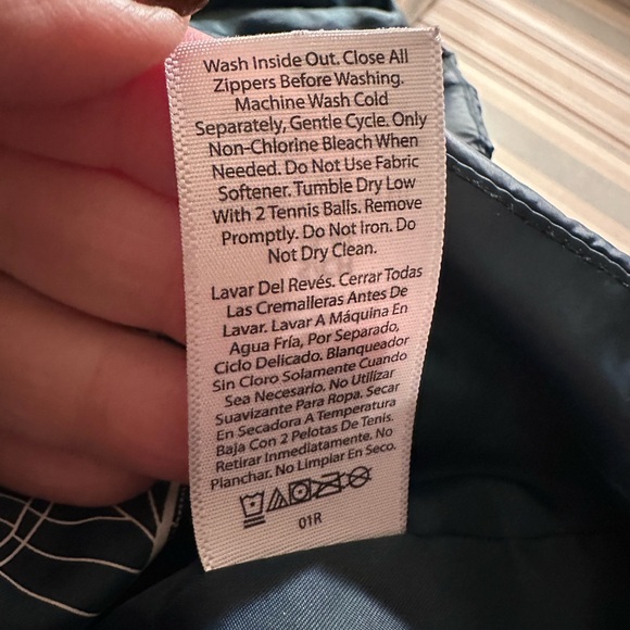 Time and Tru teal Quilted Jacket - Picture 5 of 6